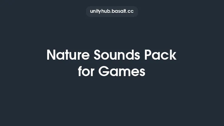 Nature Sounds Pack for Games Thumbnail