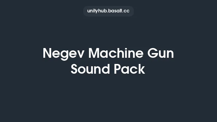 Negev Machine Gun Sound Pack Thumbnail