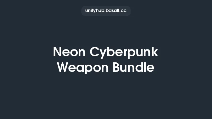Neon Cyberpunk Weapon Bundle Thumbnail