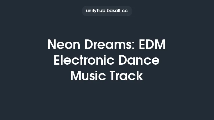 Neon Dreams: EDM Electronic Dance Music Track Thumbnail
