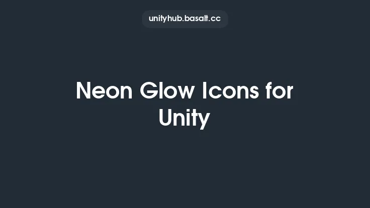 Neon Glow Icons for Unity Thumbnail