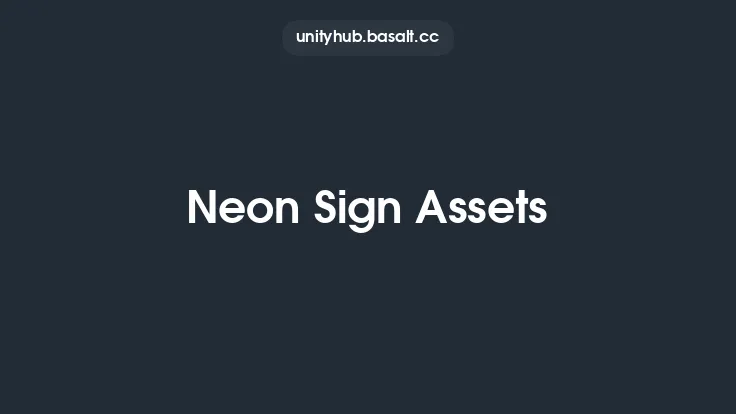 Neon Sign Assets Thumbnail