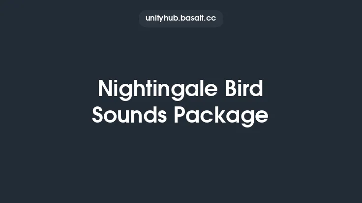 Nightingale Bird Sounds Package Thumbnail