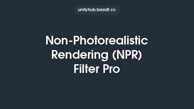 Non-Photorealistic Rendering (NPR) Filter Pro Thumbnail