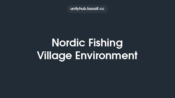 Nordic Fishing Village Environment Thumbnail
