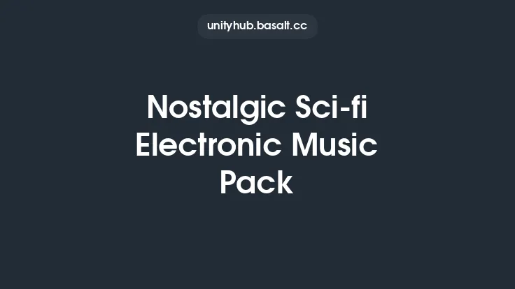 Nostalgic Sci-fi Electronic Music Pack Thumbnail