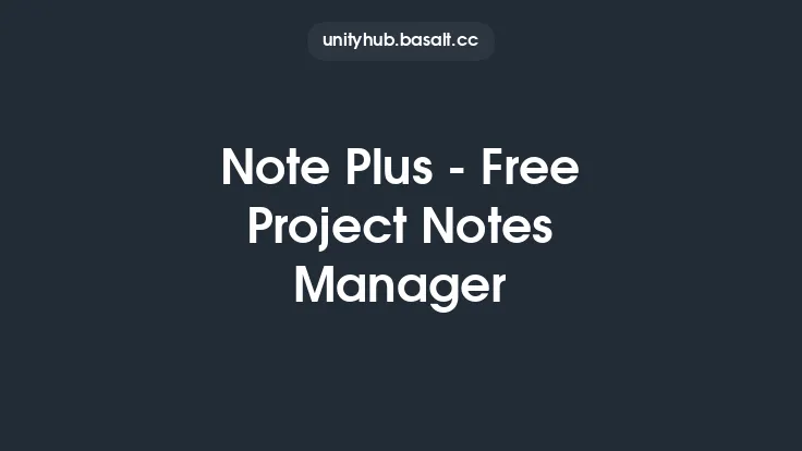 Note Plus - Free Project Notes Manager Thumbnail