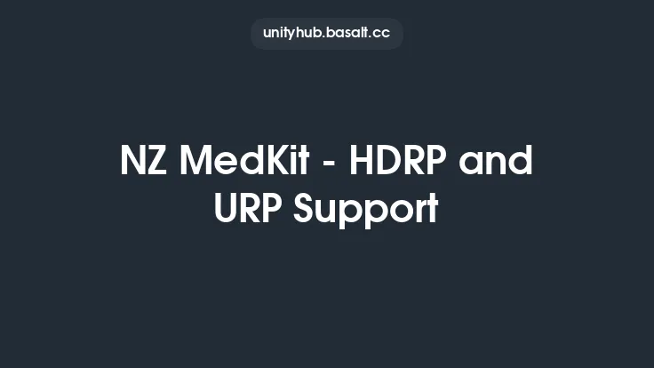 NZ MedKit - HDRP and URP Support Thumbnail