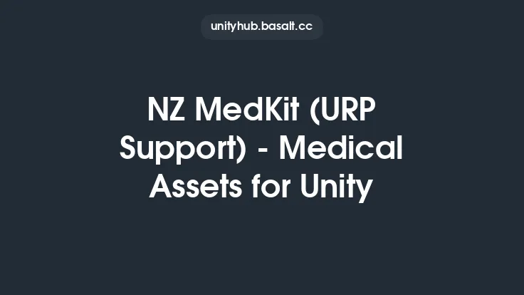 NZ MedKit (URP Support) - Medical Assets for Unity Thumbnail
