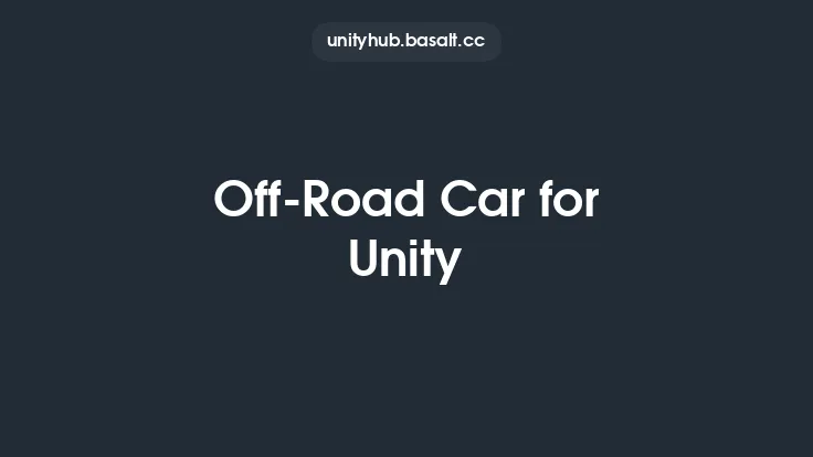Off-Road Car for Unity Thumbnail