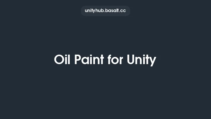 Oil Paint for Unity Thumbnail