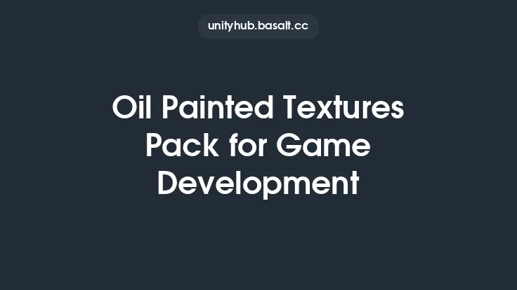 Oil Painted Textures Pack for Game Development Thumbnail