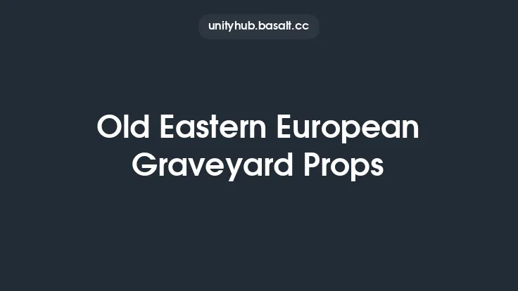 Old Eastern European Graveyard Props Thumbnail