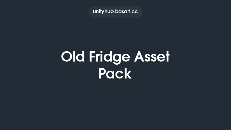 Old Fridge Asset Pack Thumbnail