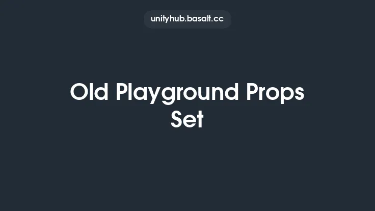 Old Playground Props Set Thumbnail