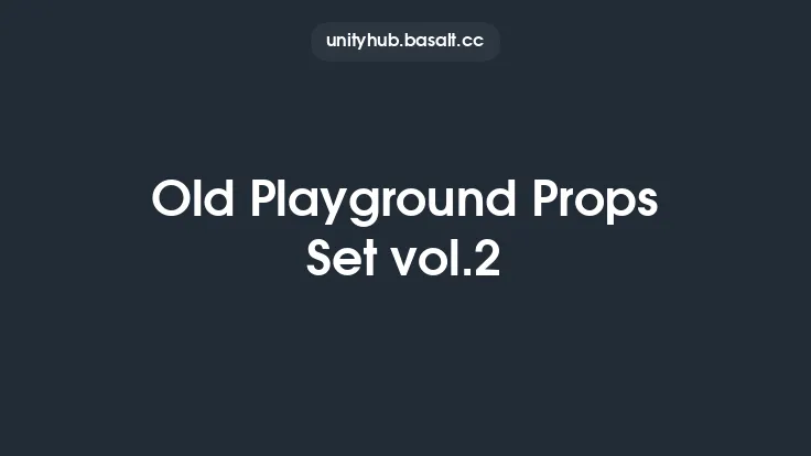 Old Playground Props Set vol.2 Thumbnail