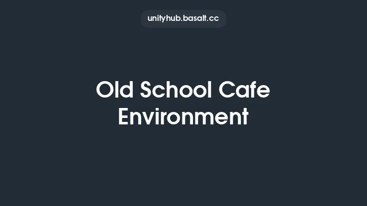 Old School Cafe Environment Thumbnail