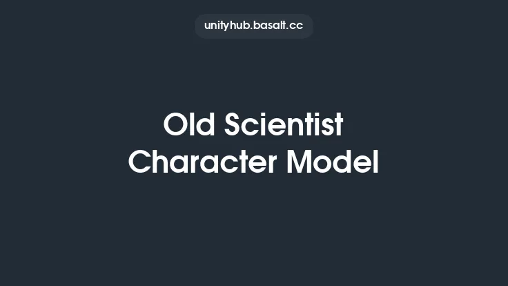 Old Scientist Character Model Thumbnail