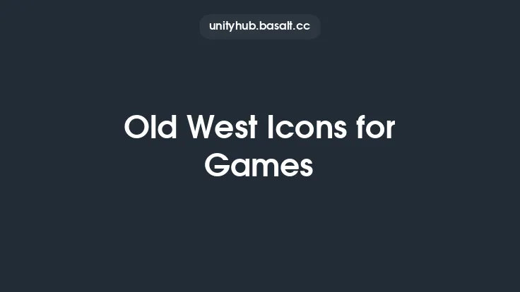 Old West Icons for Games Thumbnail