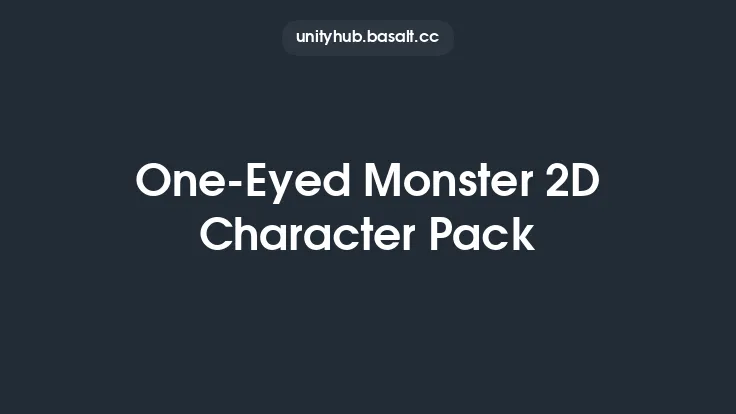 One-Eyed Monster 2D Character Pack Thumbnail