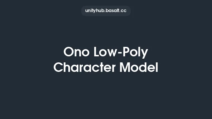 Ono Low-Poly Character Model Thumbnail