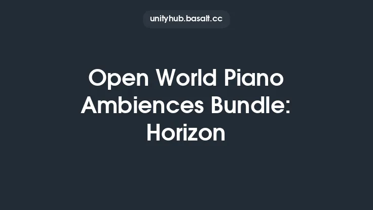 Open World Piano Ambiences Bundle: Horizon Thumbnail