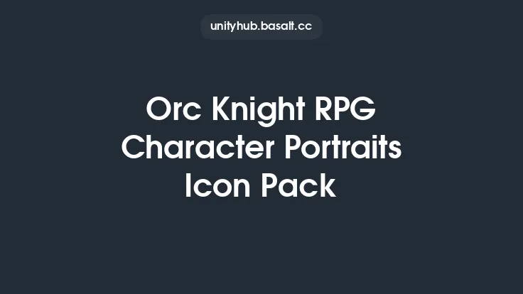 Orc Knight RPG Character Portraits Icon Pack Thumbnail