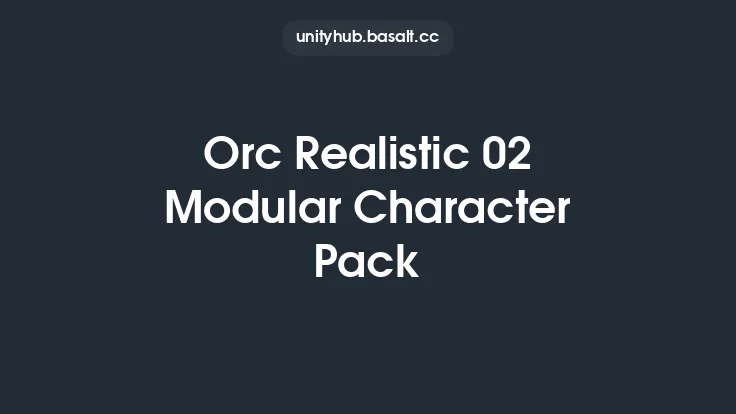 Orc Realistic 02 Modular Character Pack Thumbnail