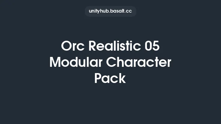 Orc Realistic 05 Modular Character Pack Thumbnail