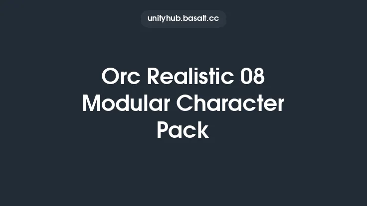 Orc Realistic 08 Modular Character Pack Thumbnail
