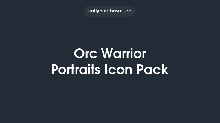 Orc Warrior Portraits Icon Pack Thumbnail