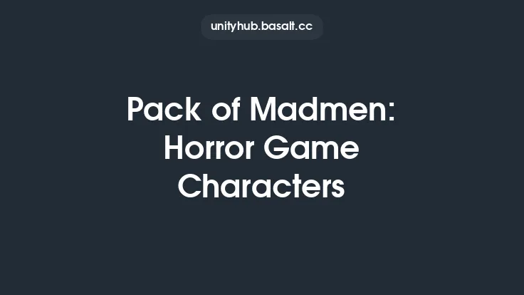 Pack of Madmen: Horror Game Characters Thumbnail