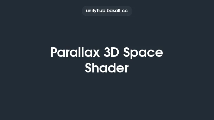 Parallax 3D Space Shader Thumbnail