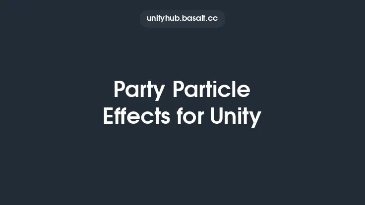 Party Particle Effects for Unity Thumbnail