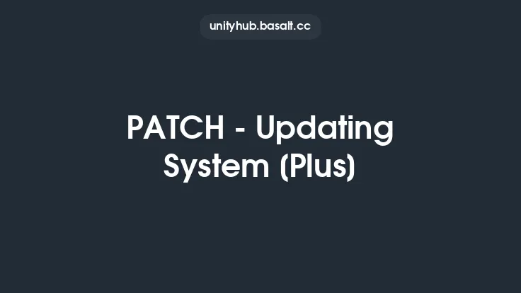 PATCH - Updating System [Plus] Thumbnail