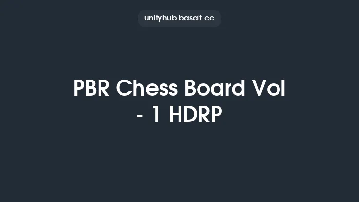 PBR Chess Board Vol - 1 HDRP Thumbnail