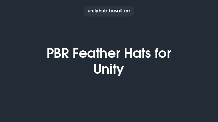 PBR Feather Hats for Unity Thumbnail