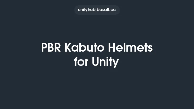 PBR Kabuto Helmets for Unity Thumbnail