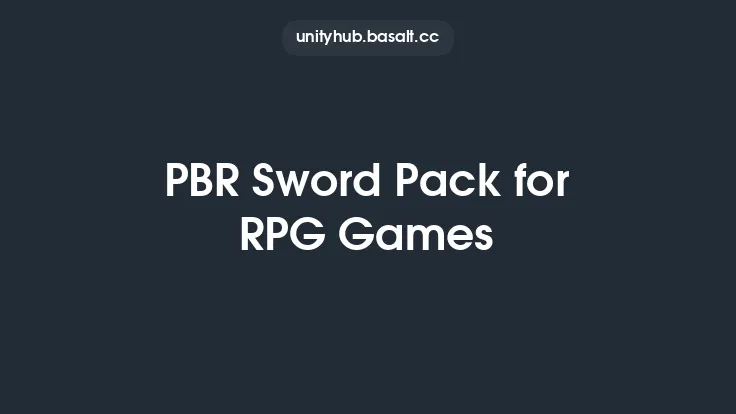 PBR Sword Pack for RPG Games Thumbnail