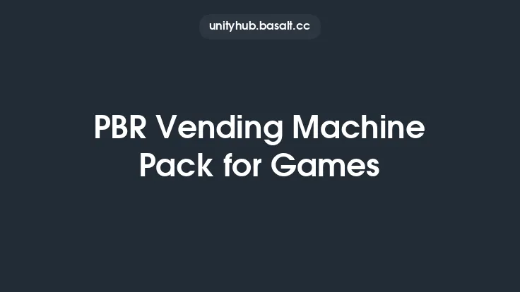 PBR Vending Machine Pack for Games Thumbnail