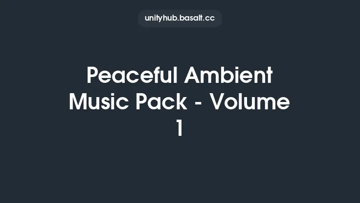 Peaceful Ambient Music Pack - Volume 1 Thumbnail