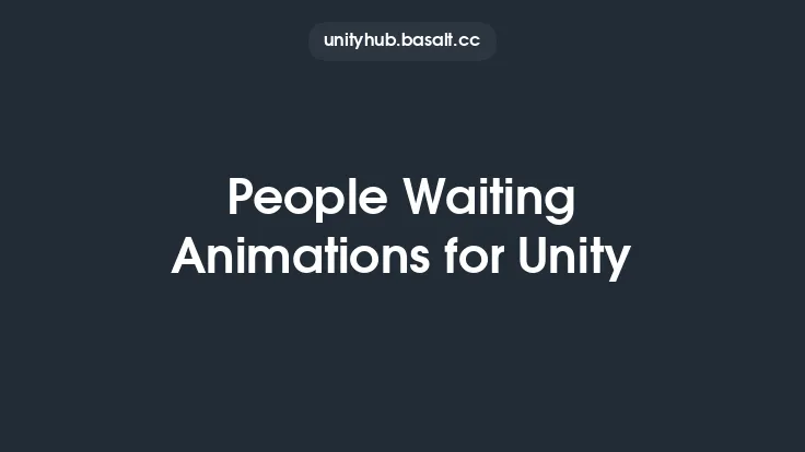 People Waiting Animations for Unity Thumbnail