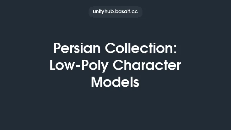 Persian Collection: Low-Poly Character Models Thumbnail