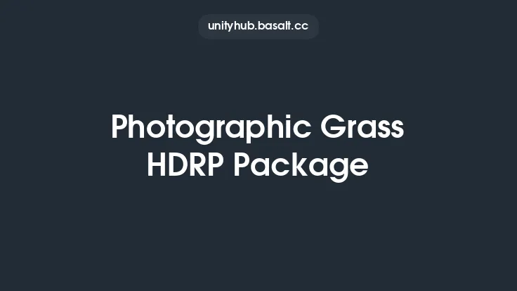 Photographic Grass HDRP Package Thumbnail