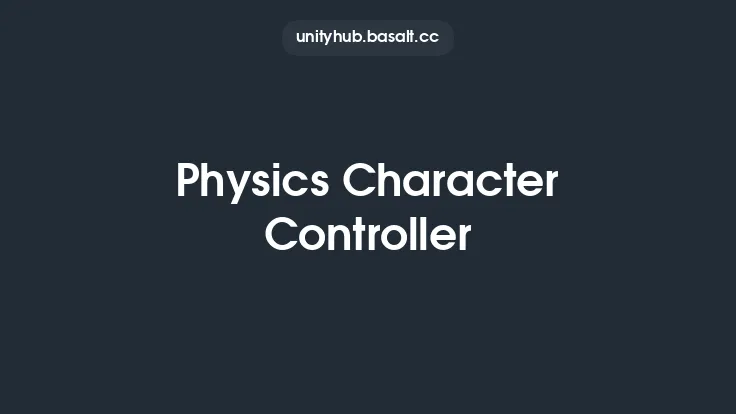 Physics Character Controller Thumbnail