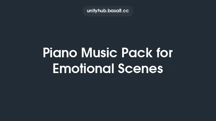 Piano Music Pack for Emotional Scenes Thumbnail