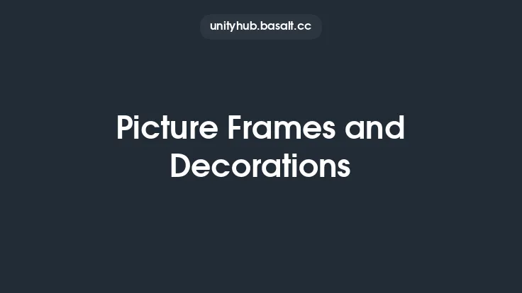Picture Frames and Decorations Thumbnail