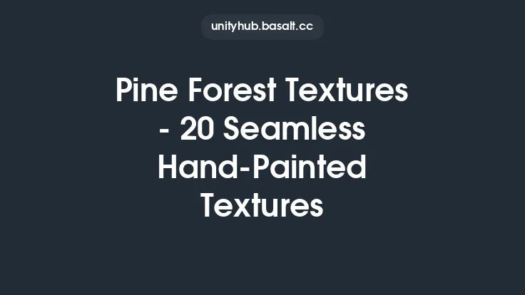 Pine Forest Textures - 20 Seamless Hand-Painted Textures Thumbnail