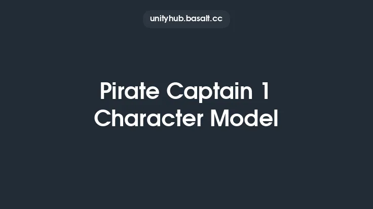Pirate Captain 1 Character Model Thumbnail
