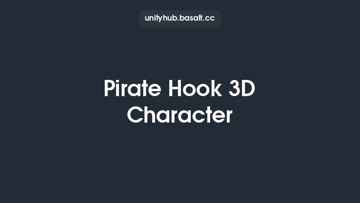 Pirate Hook 3D Character Thumbnail